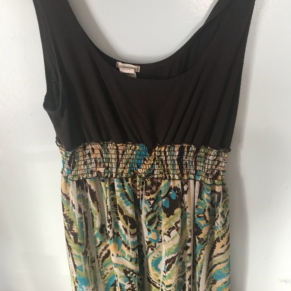 Brown Maurice’s dress